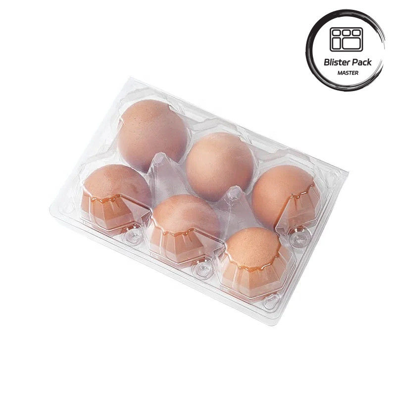 28 หลุม Thermoformed Custom Clear PET พลาสติกโปร่งใส กระปุกไข่กระจก กระจกสําหรับไข่ไก่