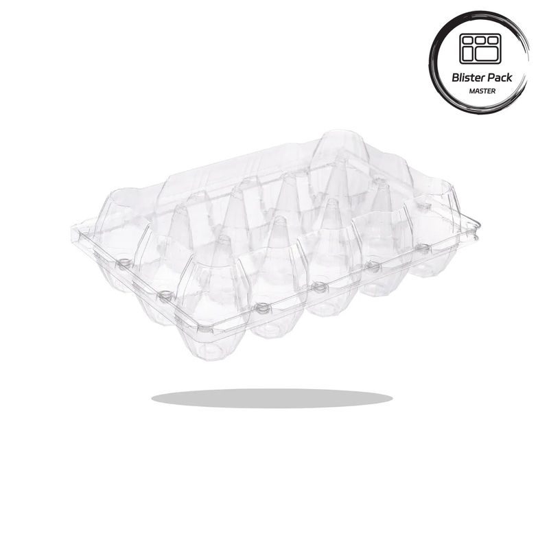20/24/30 Cell PET Clear Plastic Egg Blister Tray กระปุกไข่พลาสติก