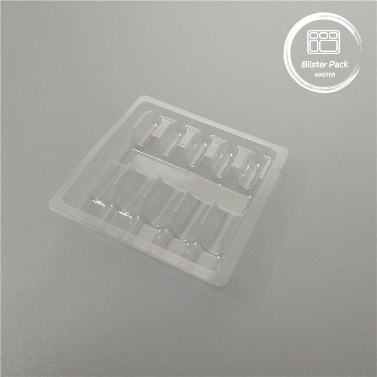 กระปุกบรรจุยาพลาสติก Ampoule Medical Blister สําหรับ 1 ml Vials