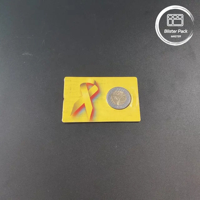 แพคเกจบลิสเตอร์คอนโดมาร์ตแบบแดบลิสเตอร์ใส Clamshell สําหรับเหรียญที่มีการบรรจุกระดาษกระดาษ