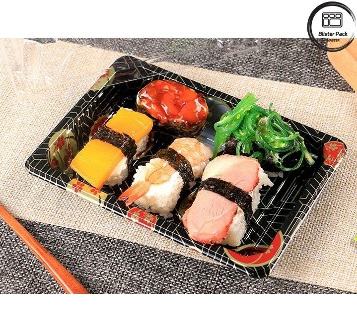 ดีไซน์พรีเมียม พลาสติกสูชิเทรย์บลิสเตอร์ แพ็คในราคาที่แข่งขัน