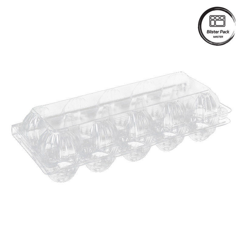 20/24/30 Cell PET Clear Plastic Egg Blister Tray กระปุกไข่พลาสติก