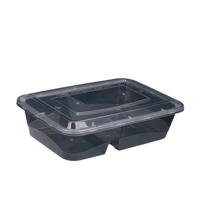 กล่องอาหารปลาสติก Bento PP สําหรับการสั่งซื้อตามสั่ง